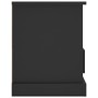 Schwarzer TV-Schrank aus Sperrholz, 93 x 35,5 x 45 cm von vidaXL, TV-Möbel - Ref: Foro24-816465, Preis: 55,12 €, Rabatt: %