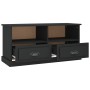 Schwarzer TV-Schrank aus Sperrholz, 93 x 35,5 x 45 cm von vidaXL, TV-Möbel - Ref: Foro24-816465, Preis: 55,12 €, Rabatt: %