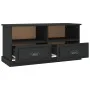 Schwarzer TV-Schrank aus Sperrholz, 93 x 35,5 x 45 cm von vidaXL, TV-Möbel - Ref: Foro24-816465, Preis: 54,58 €, Rabatt: %