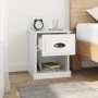 Nachttisch aus glänzend weißem Sperrholz, 39 x 39 x 47,5 cm von vidaXL, Nachttische - Ref: Foro24-816132, Preis: 38,30 €, Rab...