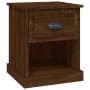 Nachttisch aus braunem Eichensperrholz, 39 x 39 x 47,5 cm von vidaXL, Nachttische - Ref: Foro24-816142, Preis: 39,78 €, Rabat...