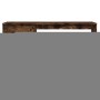 Smoke oak plywood desk and drawer 115x50x75 cm by vidaXL, Desks - Ref: Foro24-816477, Price: 89,09 €, Discount: %