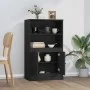 Sideboard aus schwarzem Sperrholz 60x35,5x103,5 cm von vidaXL, Sideboards - Ref: Foro24-816313, Preis: 83,41 €, Rabatt: %