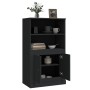 Sideboard aus schwarzem Sperrholz 60x35,5x103,5 cm von vidaXL, Sideboards - Ref: Foro24-816313, Preis: 86,91 €, Rabatt: %