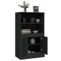 Sideboard aus schwarzem Sperrholz 60x35,5x103,5 cm von vidaXL, Sideboards - Ref: Foro24-816313, Preis: 83,41 €, Rabatt: %