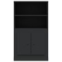 Sideboard aus schwarzem Sperrholz 60x35,5x103,5 cm von vidaXL, Sideboards - Ref: Foro24-816313, Preis: 86,91 €, Rabatt: %