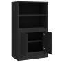 Aparador de madera contrachapada negro 60x35,5x103,5 cm de vidaXL, Aparadores - Ref: Foro24-816313, Precio: 86,91 €, Descuent...