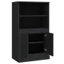 Sideboard aus schwarzem Sperrholz 60x35,5x103,5 cm von vidaXL, Sideboards - Ref: Foro24-816313, Preis: 83,41 €, Rabatt: %