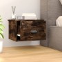 Wand-Nachttisch 2 Stk. Räuchereiche Farbe 41,5x36x28cm von vidaXL, Nachttische - Ref: Foro24-816387, Preis: 54,21 €, Rabatt: %