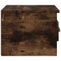 Wand-Nachttisch 2 Stk. Räuchereiche Farbe 41,5x36x28cm von vidaXL, Nachttische - Ref: Foro24-816387, Preis: 53,62 €, Rabatt: %