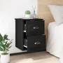 Wall bedside tables 2 pcs black 41.5x36x53 cm by vidaXL, Nightstands - Ref: Foro24-816395, Price: 64,29 €, Discount: %