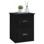 Wand-Nachttische 2 Stück schwarz 41,5x36x53 cm von vidaXL, Nachttische - Ref: Foro24-816395, Preis: 64,29 €, Rabatt: %