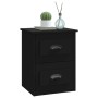 Wand-Nachttische 2 Stück schwarz 41,5x36x53 cm von vidaXL, Nachttische - Ref: Foro24-816395, Preis: 64,87 €, Rabatt: %