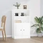 Hochglanzweißes Sperrholz-Sideboard 60 x 35,5 x 103,5 cm von vidaXL, Sideboards - Ref: Foro24-816314, Preis: 88,73 €, Rabatt: %
