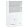 Hochglanzweißes Sperrholz-Sideboard 60 x 35,5 x 103,5 cm von vidaXL, Sideboards - Ref: Foro24-816314, Preis: 89,72 €, Rabatt: %