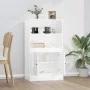 Hochglanzweißes Sperrholz-Sideboard 60 x 35,5 x 103,5 cm von vidaXL, Sideboards - Ref: Foro24-816314, Preis: 88,73 €, Rabatt: %
