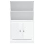 Hochglanzweißes Sperrholz-Sideboard 60 x 35,5 x 103,5 cm von vidaXL, Sideboards - Ref: Foro24-816314, Preis: 89,72 €, Rabatt: %