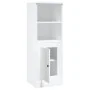 Aparador madera contrachapada blanco brillo 36x35,5x103,5 cm de vidaXL, Aparadores - Ref: Foro24-816322, Precio: 63,85 €, Des...