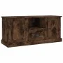 TV-Schrank aus geräuchertem Eichensperrholz, 100 x 35,5 x 45 cm von vidaXL, TV-Möbel - Ref: Foro24-816461, Preis: 72,04 €, Ra...