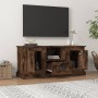 Mueble para TV madera contrachapada roble ahumado 100x35,5x45cm de vidaXL, Muebles TV - Ref: Foro24-816461, Precio: 74,87 €, ...