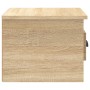 Wall bedside table 2 pcs Sonoma oak color 41.5x36x28 cm by vidaXL, Nightstands - Ref: Foro24-816383, Price: 54,06 €, Discount: %