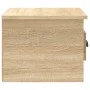 Wall bedside table 2 pcs Sonoma oak color 41.5x36x28 cm by vidaXL, Nightstands - Ref: Foro24-816383, Price: 53,68 €, Discount: %