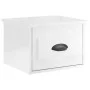 Wand-Nachttische 2 Stück glänzend weiß 41,5x36x28 cm von vidaXL, Nachttische - Ref: Foro24-816381, Preis: 58,50 €, Rabatt: %