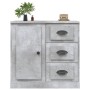 Aparador de madera contrachapada gris hormigón 70x35,5x67,5 cm de vidaXL, Aparadores - Ref: Foro24-816196, Precio: 106,14 €, ...