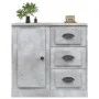 Concrete gray plywood sideboard 70x35.5x67.5 cm by vidaXL, Sideboards - Ref: Foro24-816196, Price: 104,57 €, Discount: %