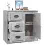 Betongraues Sperrholz-Sideboard 70 x 35,5 x 67,5 cm von vidaXL, Sideboards - Ref: Foro24-816196, Preis: 104,57 €, Rabatt: %
