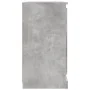Concrete gray plywood sideboard 70x35.5x67.5 cm by vidaXL, Sideboards - Ref: Foro24-816196, Price: 104,57 €, Discount: %