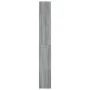 5-level Sonoma gray plywood bookshelf 40x24x175 cm by vidaXL, Bookcases and shelves - Ref: Foro24-816069, Price: 65,03 €, Dis...