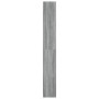 5-stöckiges Sperrholzregal Sonoma grau 40x24x175 cm von vidaXL, Bücherregale und Regale - Ref: Foro24-816069, Preis: 66,02 €,...