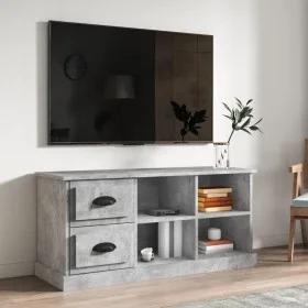 Mueble de TV madera contrachapada gris hormigón 102x35,5x47,5cm de vidaXL, Muebles TV - Ref: Foro24-816180, Precio: 64,64 €, ...