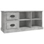 TV-Schrank aus betongrauem Sperrholz, 102 x 35,5 x 47,5 cm von vidaXL, TV-Möbel - Ref: Foro24-816180, Preis: 65,34 €, Rabatt: %