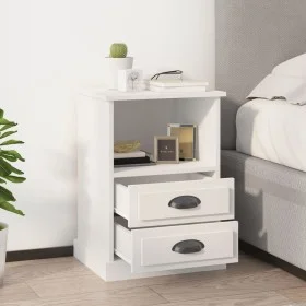 Nightstands 2 white units 43x36x60 cm by vidaXL, Nightstands - Ref: Foro24-816329, Price: 95,74 €, Discount: %