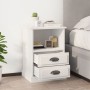 Nachttische 2 weiße Einheiten 43x36x60 cm von vidaXL, Nachttische - Ref: Foro24-816329, Preis: 96,46 €, Rabatt: %
