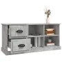 Mueble de TV madera contrachapada gris hormigón 102x35,5x47,5cm de vidaXL, Muebles TV - Ref: Foro24-816180, Precio: 64,64 €, ...