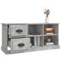 TV-Schrank aus betongrauem Sperrholz, 102 x 35,5 x 47,5 cm von vidaXL, TV-Möbel - Ref: Foro24-816180, Preis: 65,34 €, Rabatt: %