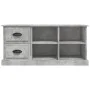 Mueble de TV madera contrachapada gris hormigón 102x35,5x47,5cm de vidaXL, Muebles TV - Ref: Foro24-816180, Precio: 64,64 €, ...