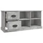 Mueble de TV madera contrachapada gris hormigón 102x35,5x47,5cm de vidaXL, Muebles TV - Ref: Foro24-816180, Precio: 64,64 €, ...