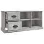 TV-Schrank aus betongrauem Sperrholz, 102 x 35,5 x 47,5 cm von vidaXL, TV-Möbel - Ref: Foro24-816180, Preis: 65,34 €, Rabatt: %