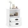 Nachttische 2 weiße Einheiten 43x36x60 cm von vidaXL, Nachttische - Ref: Foro24-816329, Preis: 96,46 €, Rabatt: %