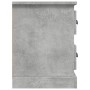 TV-Schrank aus betongrauem Sperrholz, 102 x 35,5 x 47,5 cm von vidaXL, TV-Möbel - Ref: Foro24-816180, Preis: 65,34 €, Rabatt: %