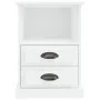 Mesitas de noche 2 unidades blancas 43x36x60 cm de vidaXL, Mesitas de noche - Ref: Foro24-816329, Precio: 95,60 €, Descuento: %