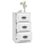 Sideboard aus weißem Sperrholz 36x35,5x67,5 cm von vidaXL, Sideboards - Ref: Foro24-816216, Preis: 53,63 €, Rabatt: %