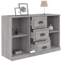 Sonoma graues Sperrholz-Sideboard 104,5 x 35,5 x 67,5 cm von vidaXL, Sideboards - Ref: Foro24-816238, Preis: 88,08 €, Rabatt: %