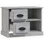 Sonoma grauer Nachttisch 60x35,5x45 cm von vidaXL, Nachttische - Ref: Foro24-816374, Preis: 55,82 €, Rabatt: %