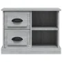 Sonoma grauer Nachttisch 60x35,5x45 cm von vidaXL, Nachttische - Ref: Foro24-816374, Preis: 55,82 €, Rabatt: %