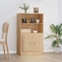 Aparador de madera contrachapada roble Sonoma 60x35,5x103,5 cm de vidaXL, Aparadores - Ref: Foro24-816315, Precio: 91,20 €, D...